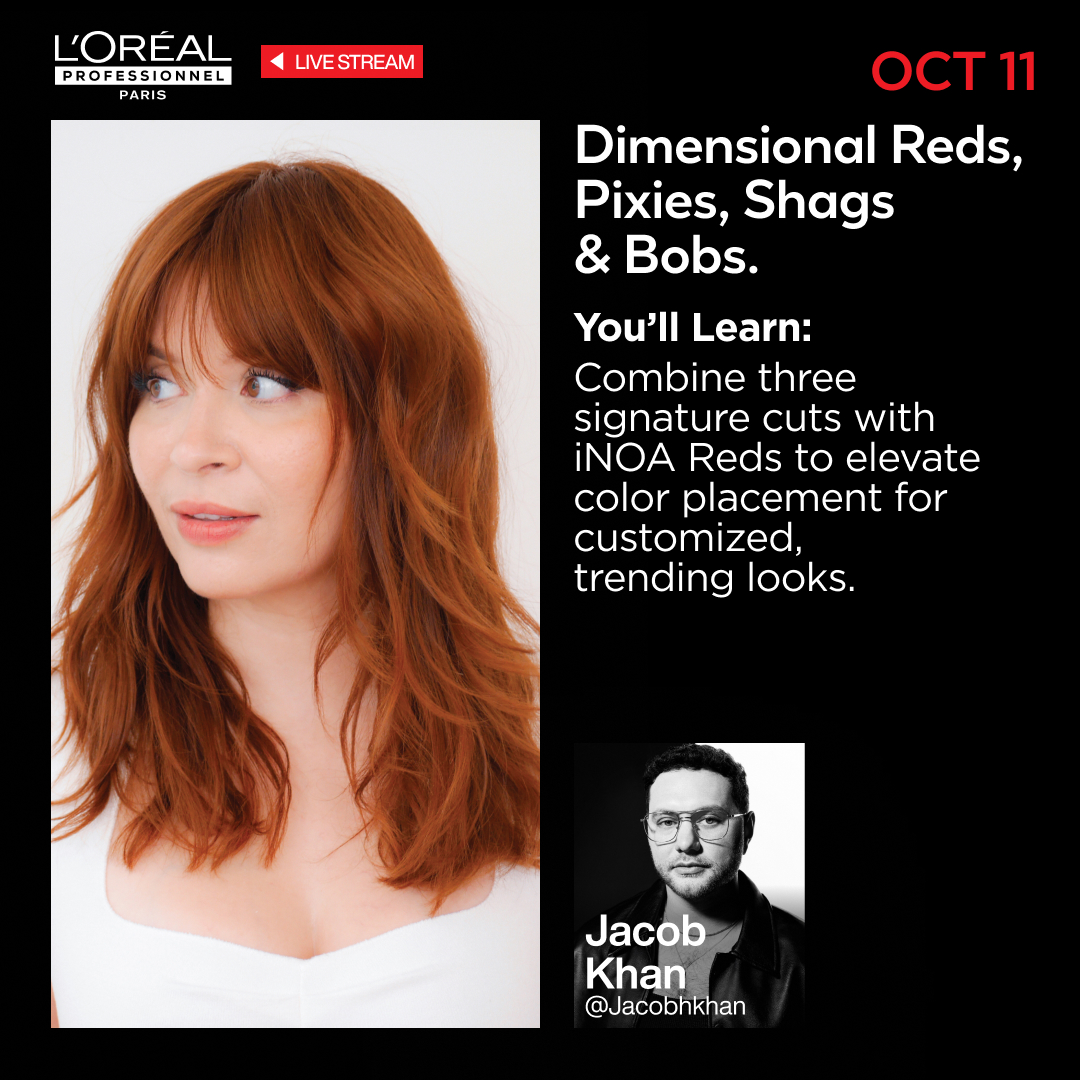 L'Oréal Professionnel Tech Talk Masterclass class artwork