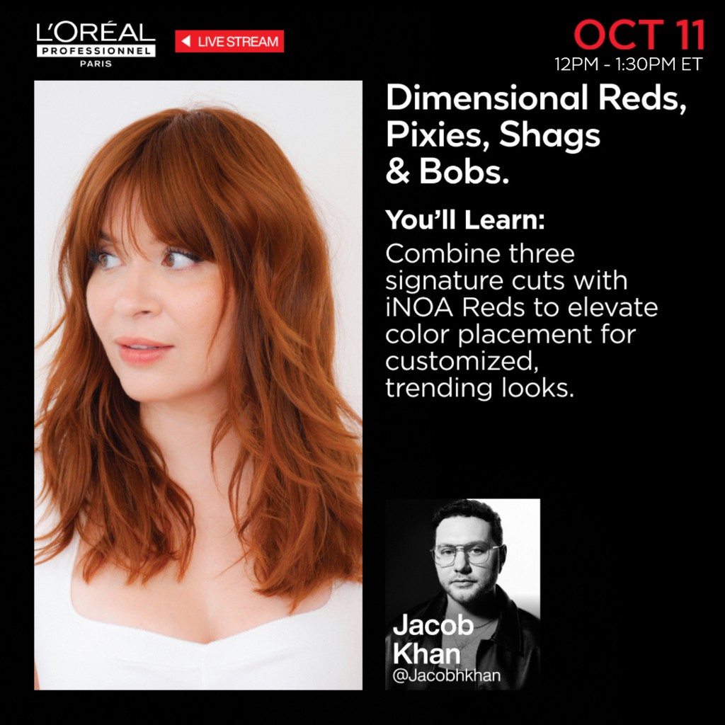 L'Oréal Professionnel Tech Talk Masterclass class artwork